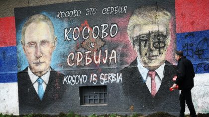 Grafit Kosovo je Srbija na Novom Beogradu