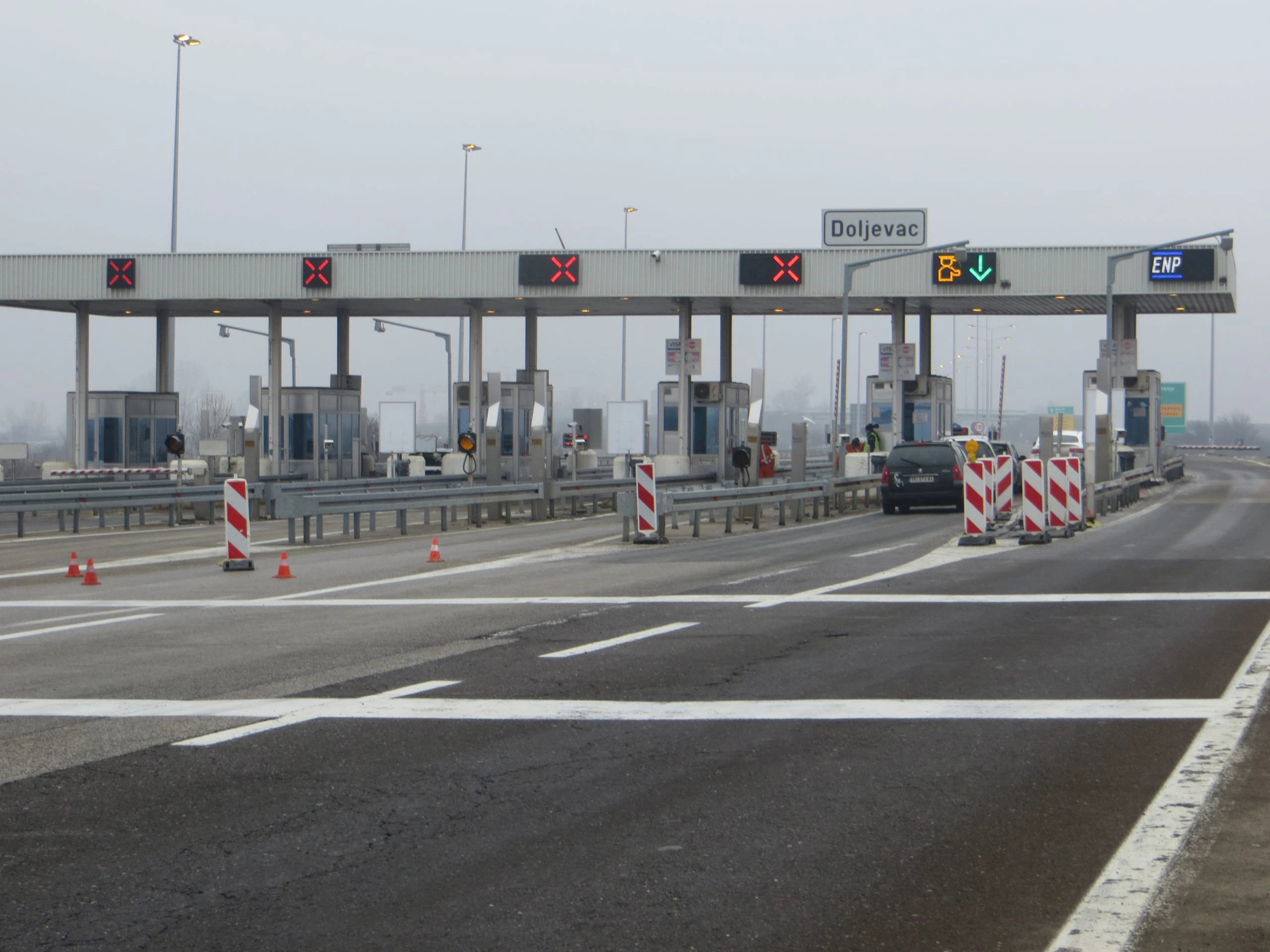 Pa šta 1 Nesreća na naplatnoj rampi Doljevac Foto: Dragana Kocić/Nova.rs
