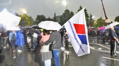Kontramiting Srpske napredne stranke u Beogradu
