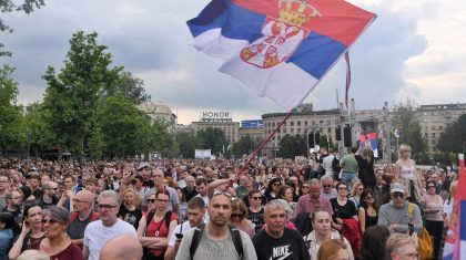 Protest Srbija protiv nasilja