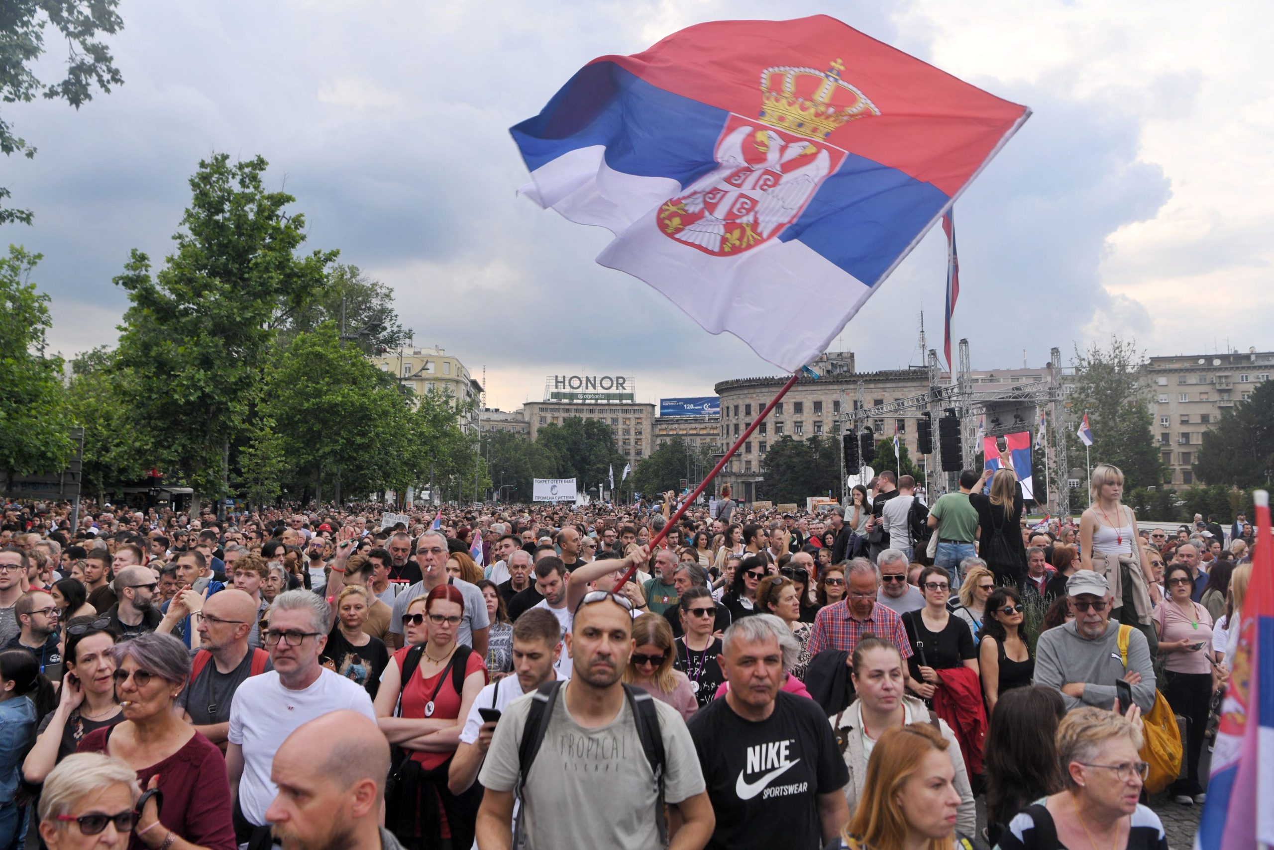 Protest Srbija protiv nasilja