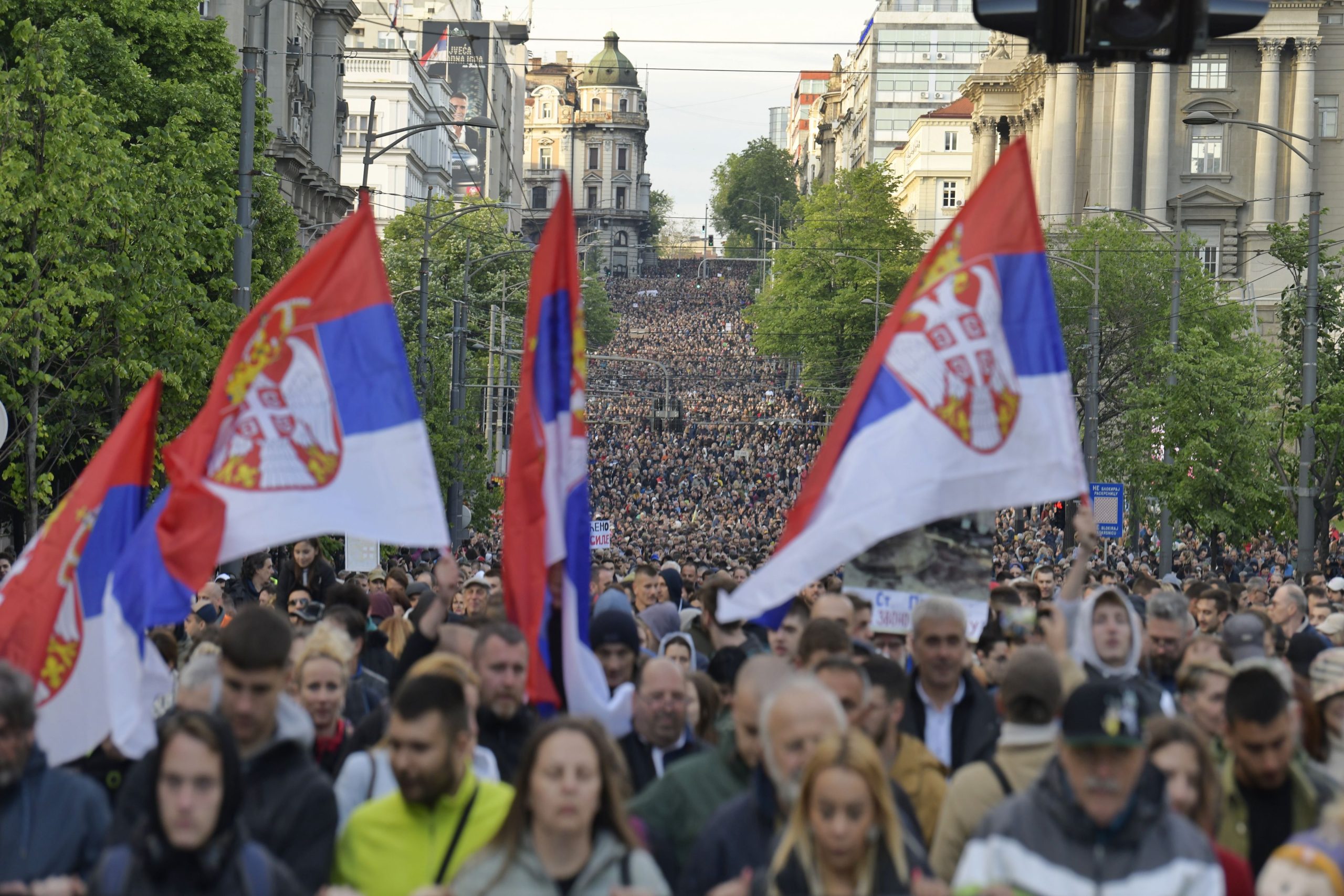 Protest Srbija protiv nasilja