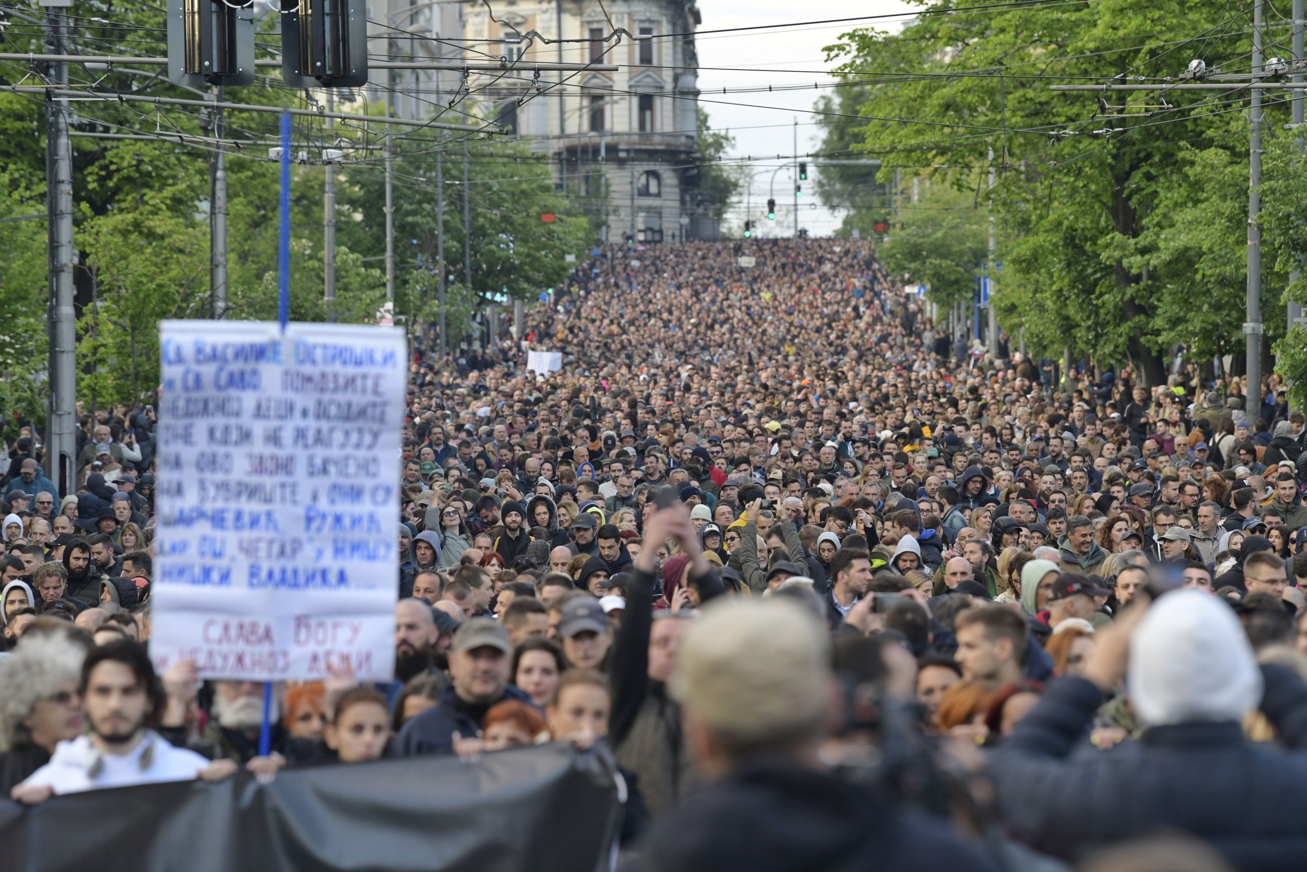 Protest Srbija protiv nasilja