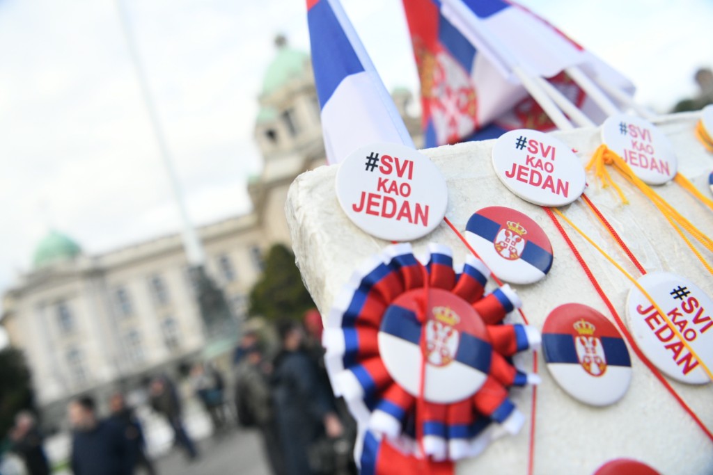 Od mračnih priključenija do obnove političkog društva 2 Protest Srbija protiv nasilja