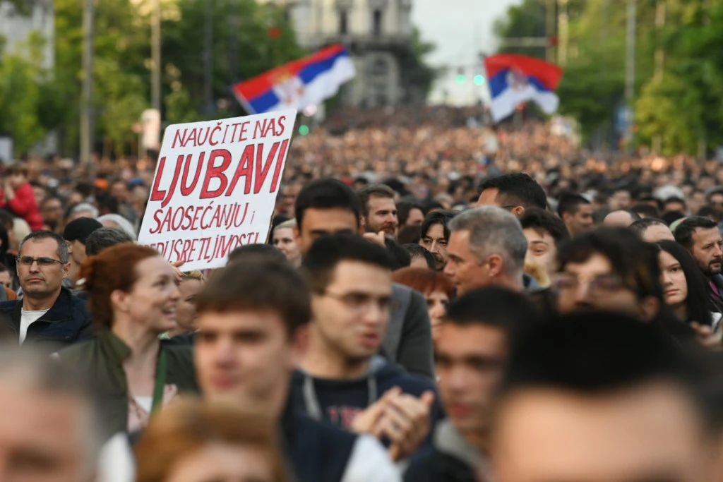 Ja, ustaša 2 Protest Srbija protiv nasilja