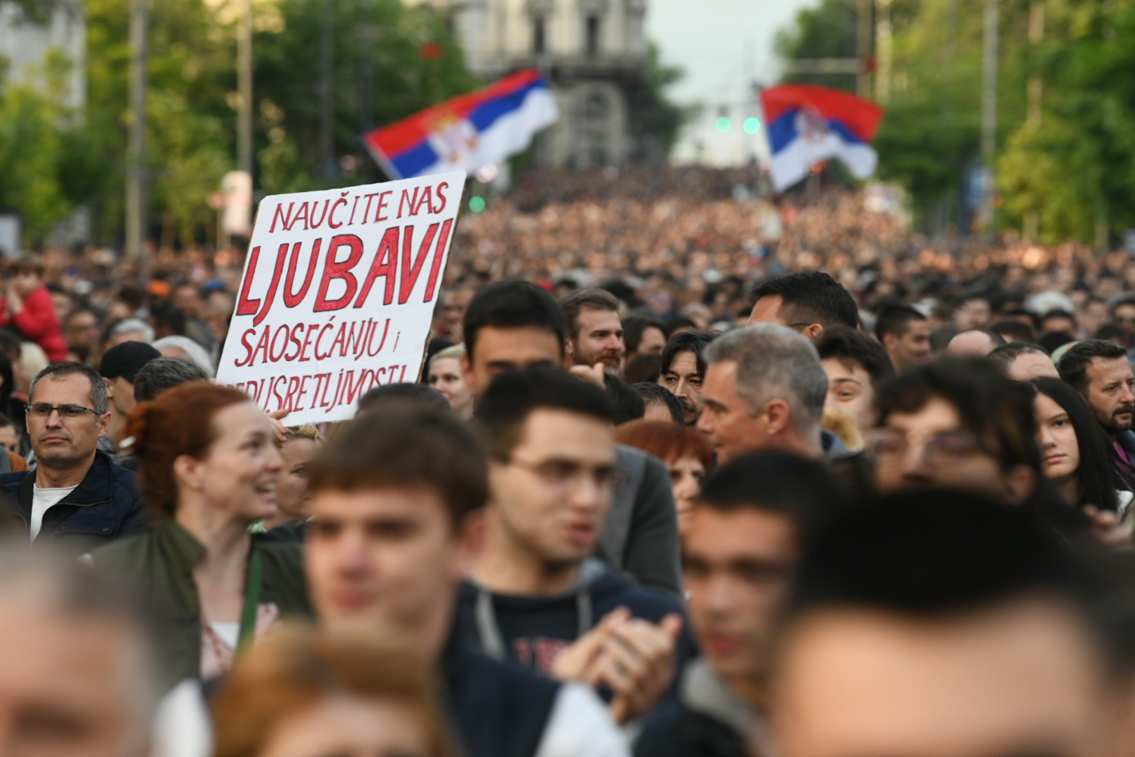 Protest Srbija protiv nasilja