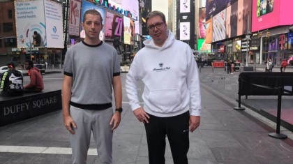 Marko Djuric i Aleksandar Vucic u Njujorku