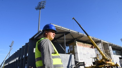 Stadion Leskovac Foto Predsednistvo Srbije Dimitrije Goll 2
