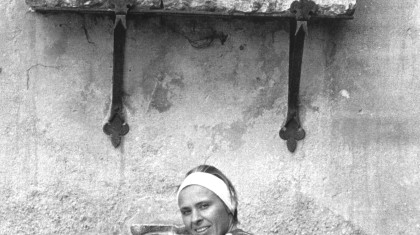 Mira Brtka u Rimu copy Arhiva fondacije MIRA BRTKA