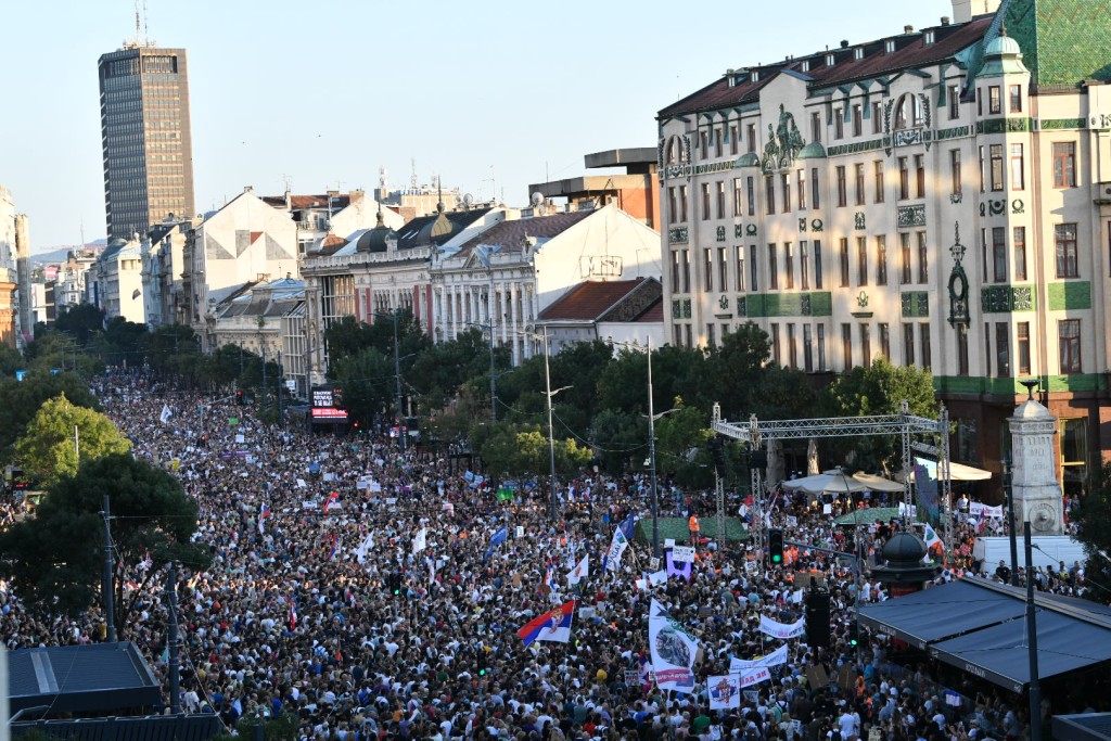 Opasna slamka spasa 2 Protest protiv iskopavanja litijuma 1008224 Foto Vladislav Mitic 6