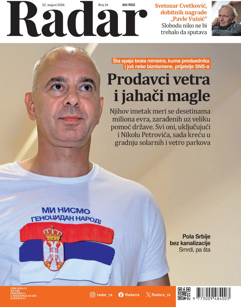 Novi Radar: Brat ministra, kum predsednika i prijatelji SNS-a ulažu u „zelene“ kilovate 2 Radar 024 01