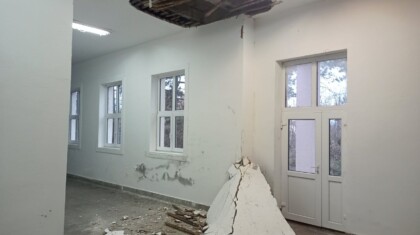 1733214876 1733214697 Pao plafon u Zeleznickoj stanici Cuprija Foto Nebojsa Ilic