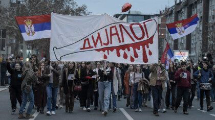 NOVI SAD PROTEST ZBOG PRETUCENE STUDENTKINJE FOTO NENAD MIHAJLOVIC 179