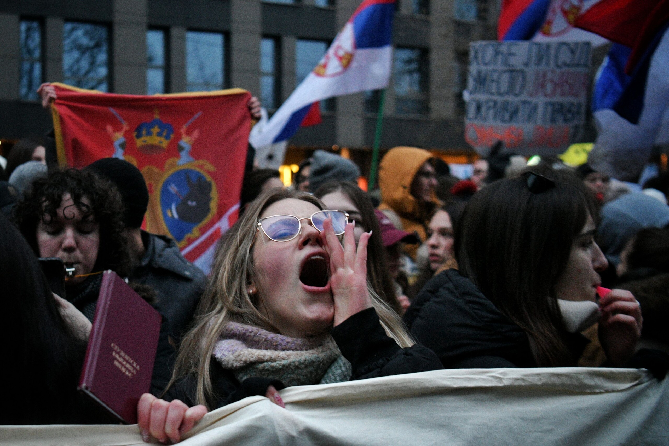 Protest studenata ispred Ustavnog suda 120124 Foto Filip Kraincanic 25