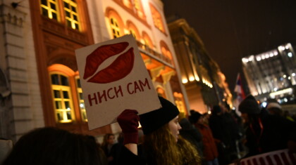 Protest studenata protestna setnja podrska Pravnom fakultetu 140125 Foto Vesna Lali 2
