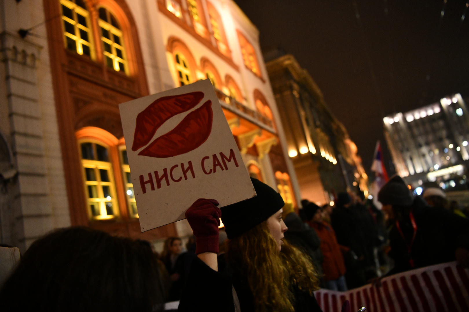 Protest studenata protestna setnja podrska Pravnom fakultetu 140125 Foto Vesna Lali 2