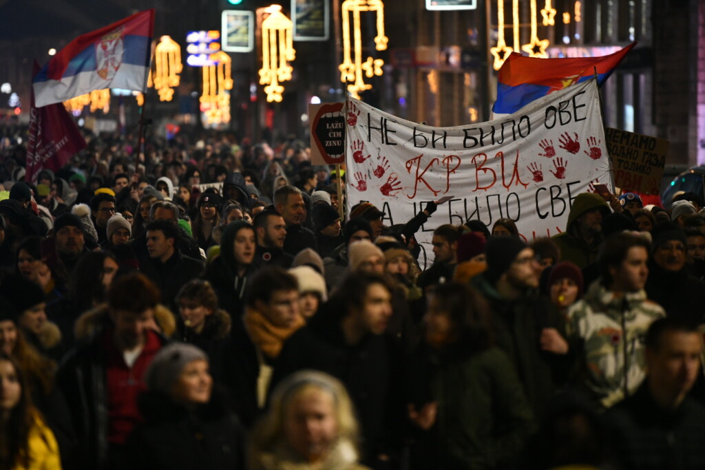 Protest studenata protestna setnja podrska Pravnom fakultetu 140125 Foto Vesna Lalic 19