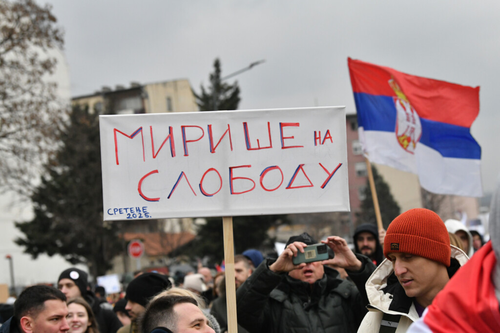 Režimske zamke i izborne mine za studentsku listu 5 kragujevac sretnimo se na sretenje studenti 150225 foto vladislav mitic nova rs 120