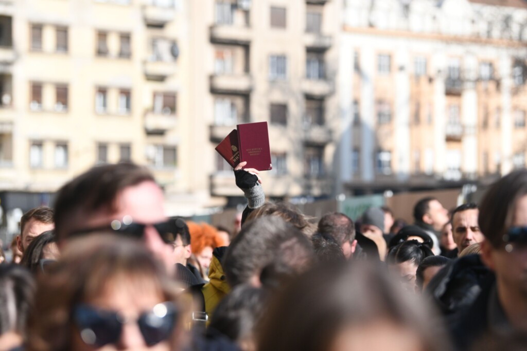 Kad dođe jedna plavušica 5 kultura u blokadi protest 030225 foto filip kraincanic nova rs 24