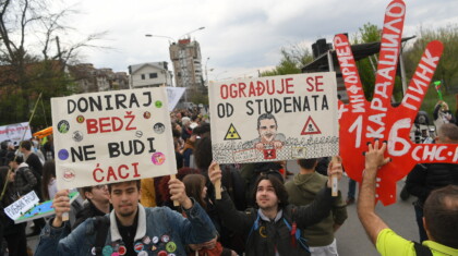 Protest „Akcija Dezinformer 290325 Foto Amir Hamzagic 24