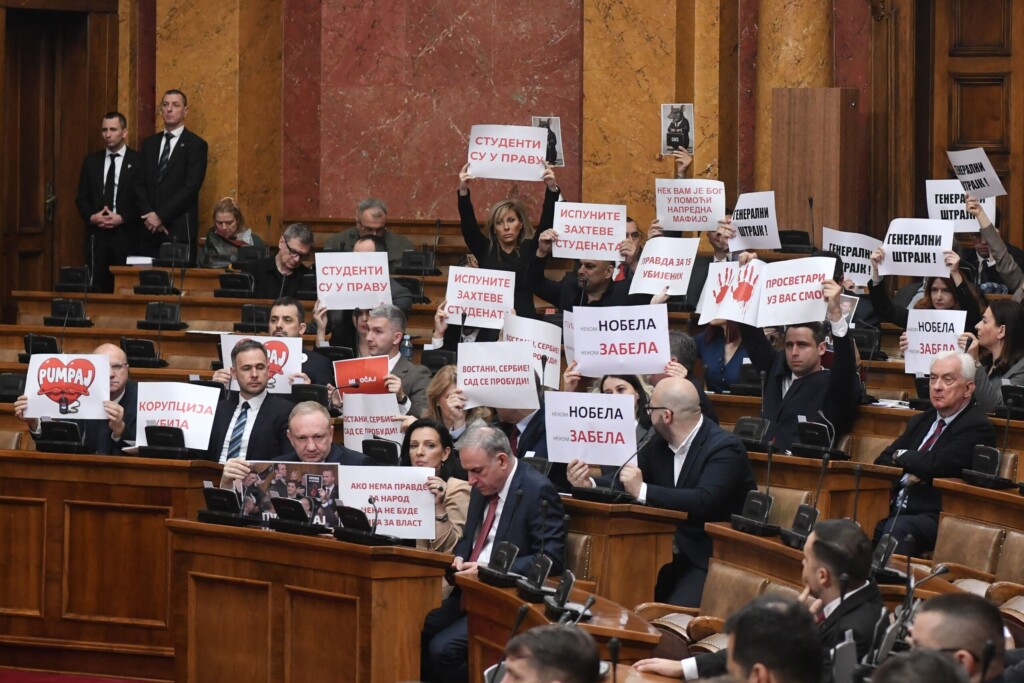 Vašar spinova i bezakonja 6 Sednica skupstine republike Srbije 040325 Foto Goran Srdanov 8