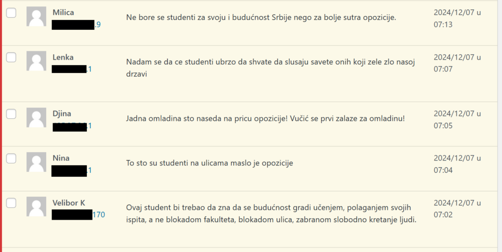 Zašto puštamo botovske komentare 12 komentari analiza 2