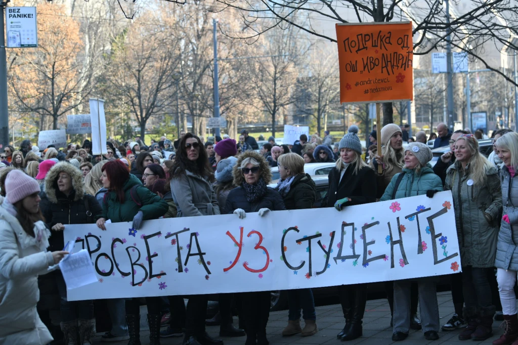 ministarstvo prosvete protest foto amir hamzagic nova rs 2