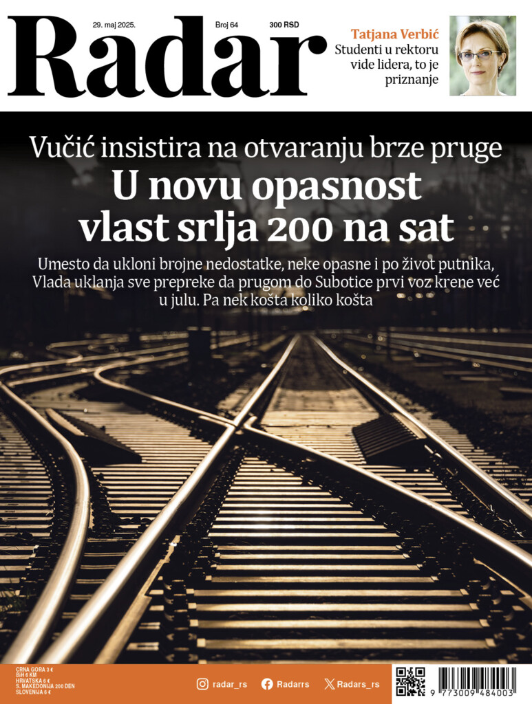 Novi Radar: Vučić ubrzava otvaranje pruge uprkos nedostacima, nekim opasnim i po život putnika 2 01 RGB 2