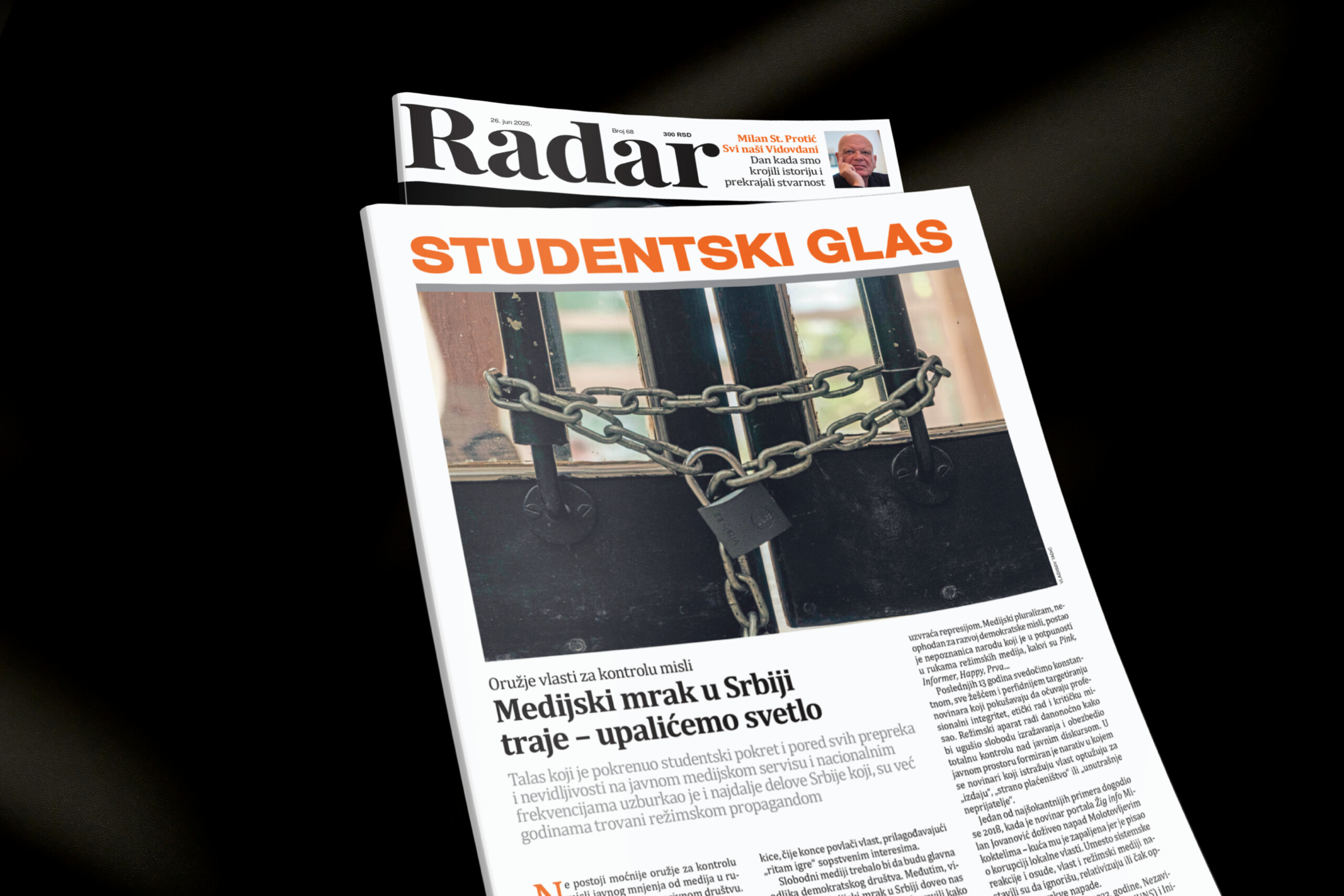 Najava Studentskog glasa nova