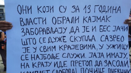 Uzice protest Srbijo Uzice te zove 130725 Foto Vladislav Mitic 4