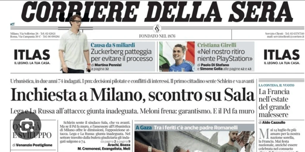 Italijanska mustra u Beogradu na vodi 2 ISTRAGA U MILANU SUKOB OKO SALA