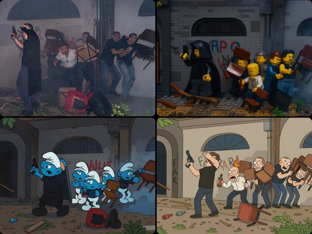 Snimci za „srpski Nirnberg“ 2 Kobre crtaci 2