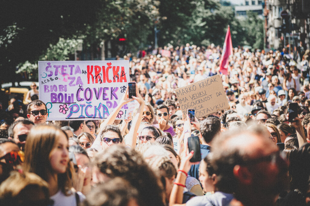 Marko Kričak – ogledalo režima Aleksandra Vučića 5 Podrska za Nikolinu 19.08.2025. FOTO Aleksa Stankovic 14
