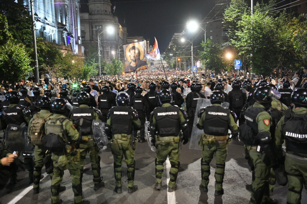 Priprema za konačni obračun s protivnicima režima 7 Protest „Nismo vreca za udaranje 150825 Foto Vladislav Mitic 52