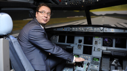aleksandar vucic avion foto vladislav mitic