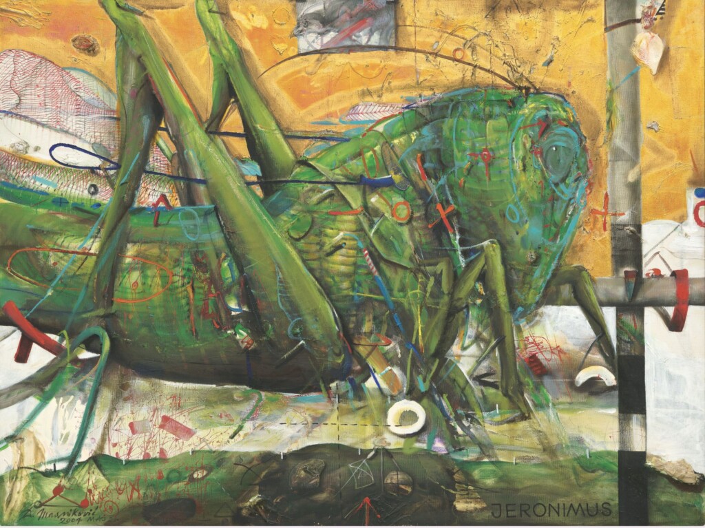 Procvat imaginacije 3 Danica Masnikovic Jeronimus 2004 ulje na platnu 120 x 160