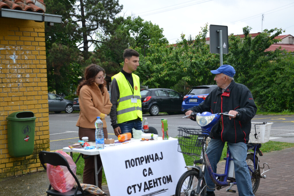 Druga linija studentskog fronta 7 maglic