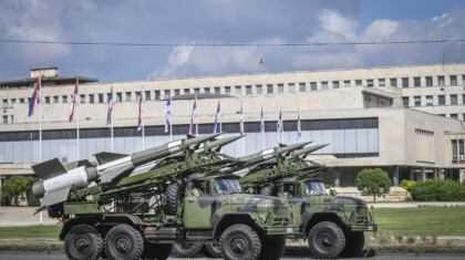 vojna vozila na novom beogradu priprema za vojnu paradu foto goran srdanov nova rs 32