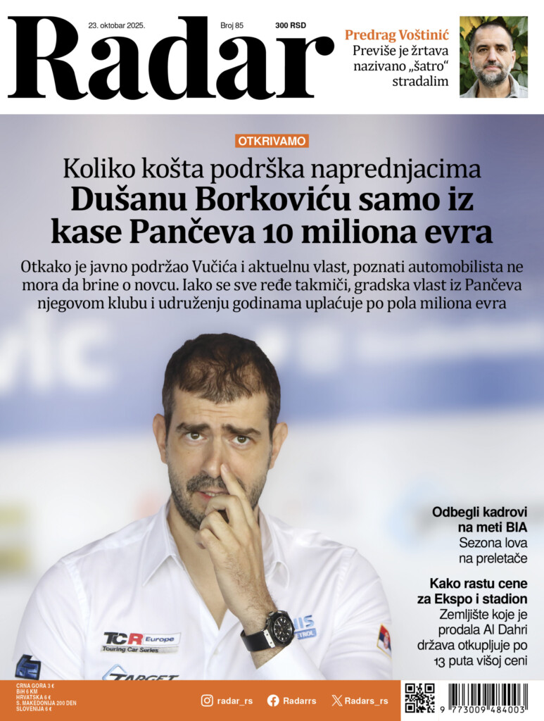 Novi Radar otkriva kako SNS novcem građana plaća podršku sportista 2 01 RGB1