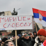 Ruše se, jedan po jedan, stubovi režima 4 kragujevac sretnimo se na sretenje studenti 150225 foto vladislav mitic nova rs 120