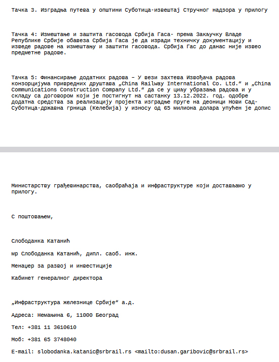 Dodatni dokazi da je predsednik ubrzavao radove 11 slika 5 02