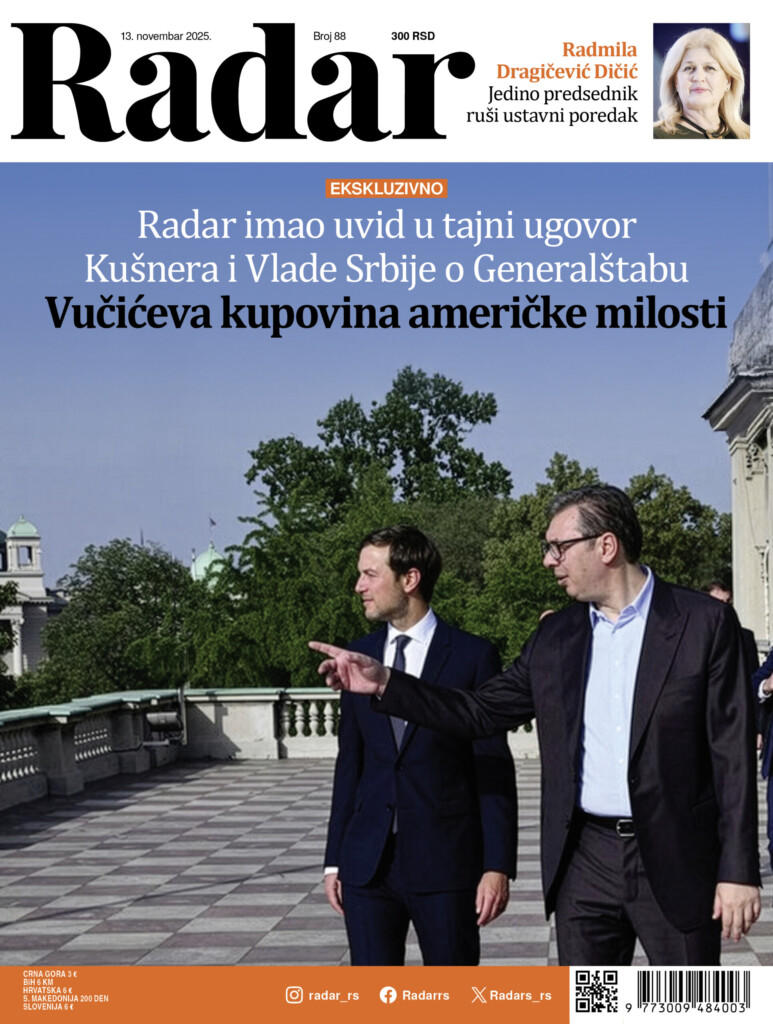 Novi Radar ekskluzivno otkriva šta piše u tajnom ugovoru Srbije i Trampovog zeta 2 01 RGB1