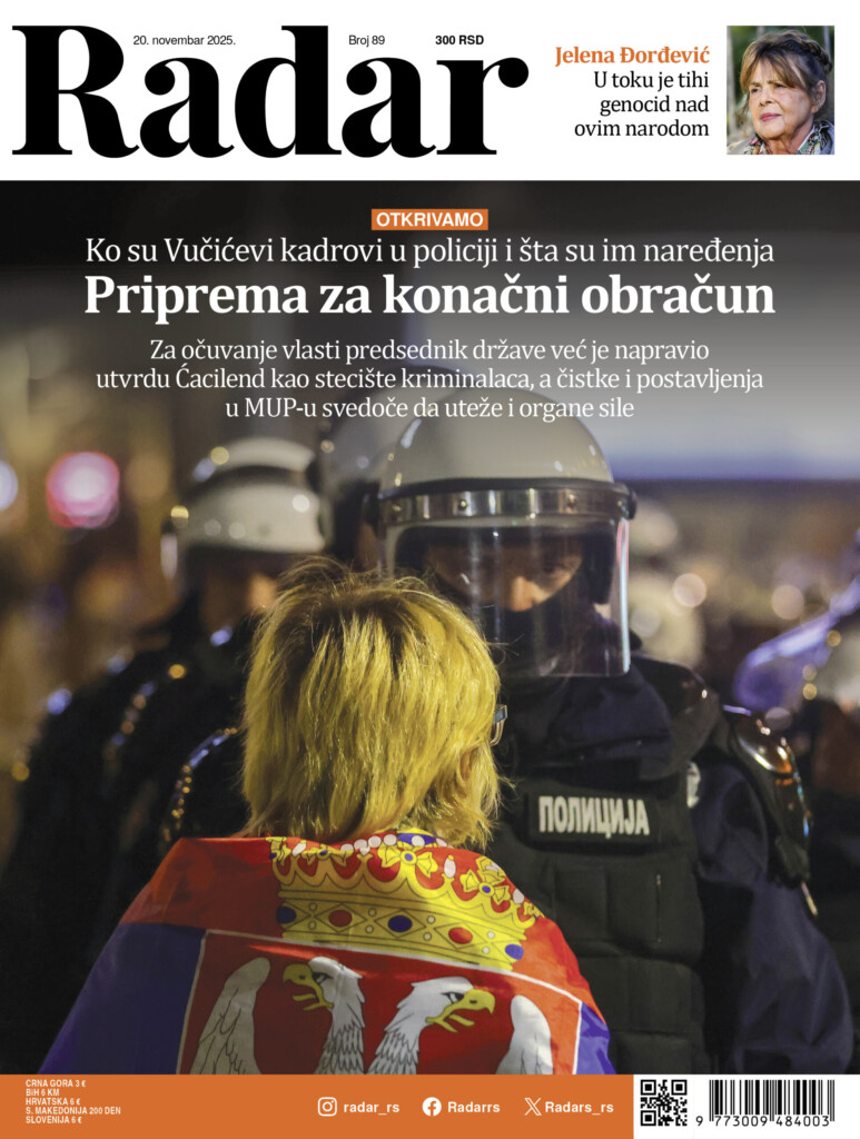 Novi Radar otkriva ko su lojalisti u svim jedinicama MUP i šta su naređivali 2 01 RGB2