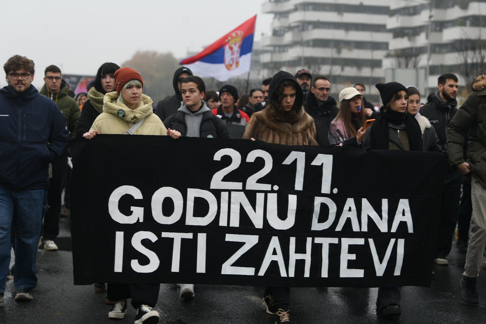 Čekanje na nešto konkretno 1 1763812090 studentski protest godinu dana od napada na studente fdu foto filip kraincanic nova rs 30