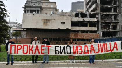 Protest ispred Generalstaba foto goran srdanov nova rs 2