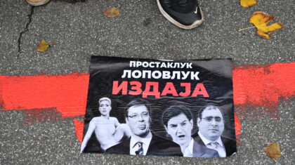 Protest ispred Generalstaba foto goran srdanov nova rs 53