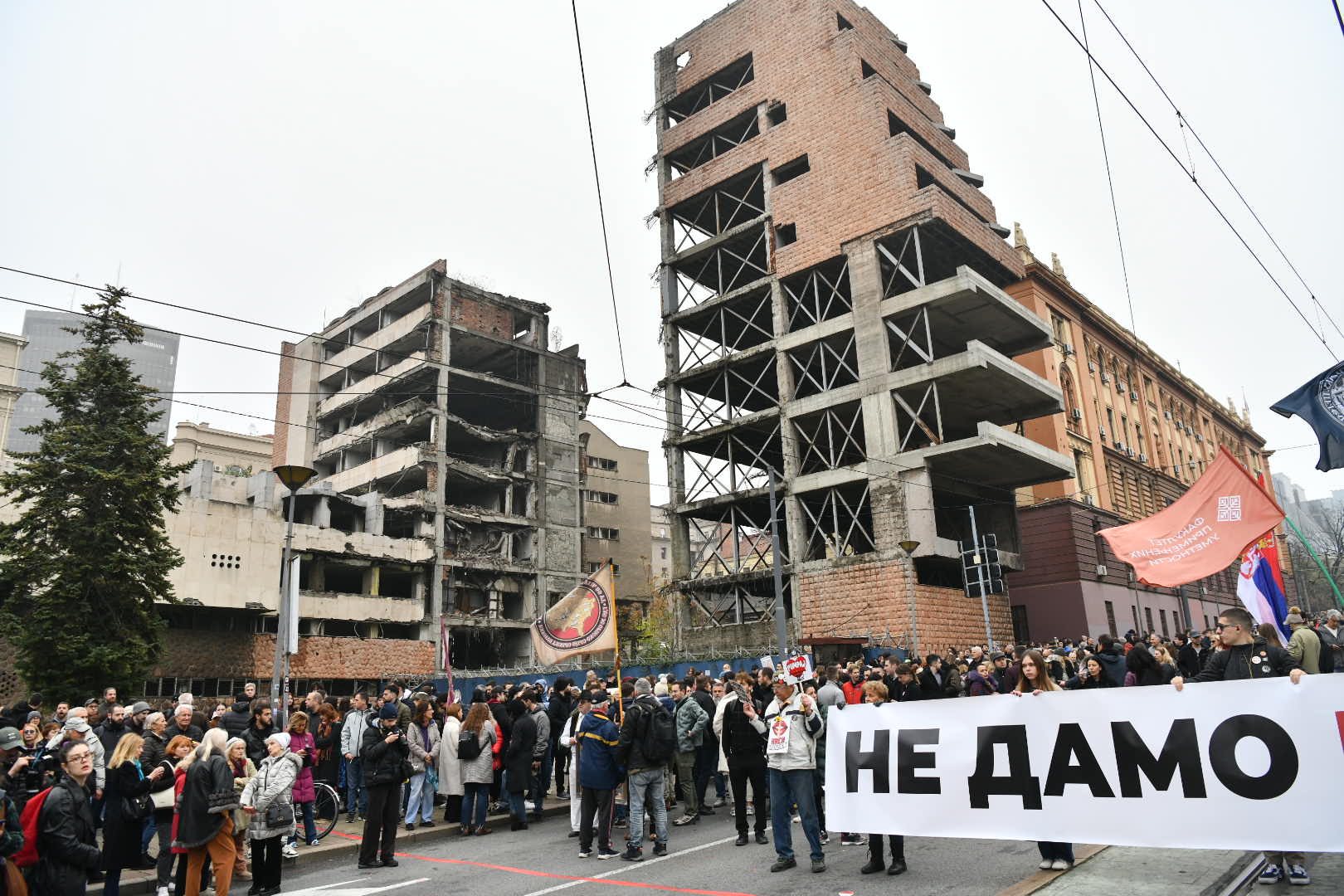 Protest ispred Generalstaba foto goran srdanov nova rs 64