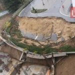 kragujevac put se obrusio urusio se potporni zid Foto Glas Sumadijeglassumadije rs 1