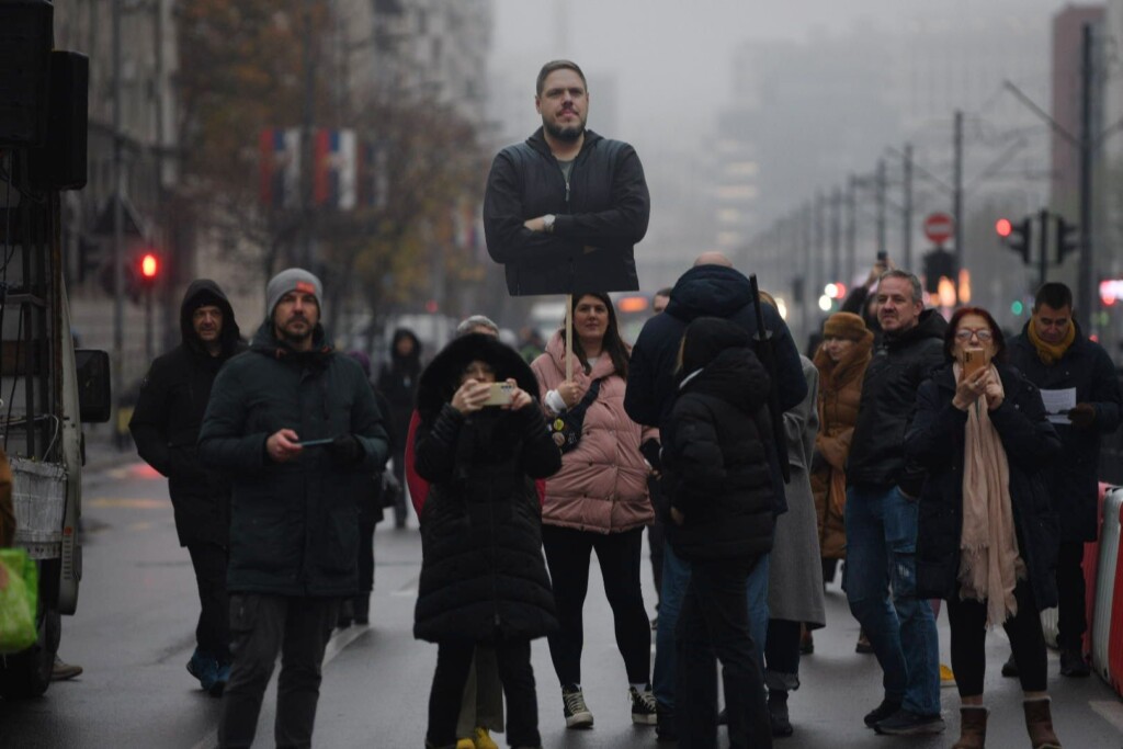 Čekanje na nešto konkretno 2 studentski protest godinu dana od napada na studente fdu foto filip kraincanic nova rs 55