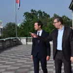 Inspirativna razmena ideja sa @jaredckushner kojem sam sa ponosom pokazao nas glavni grad i izlo3